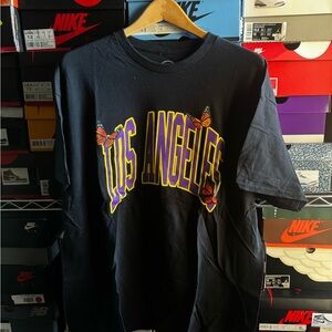 Black Los Angeles Graphic T-Shirt